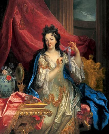 Nicolas de Largilliere Portrait of a Woman oil painting picture